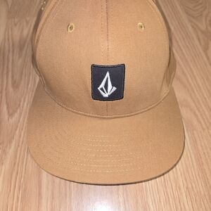 Volcom Tan Snapback Hat